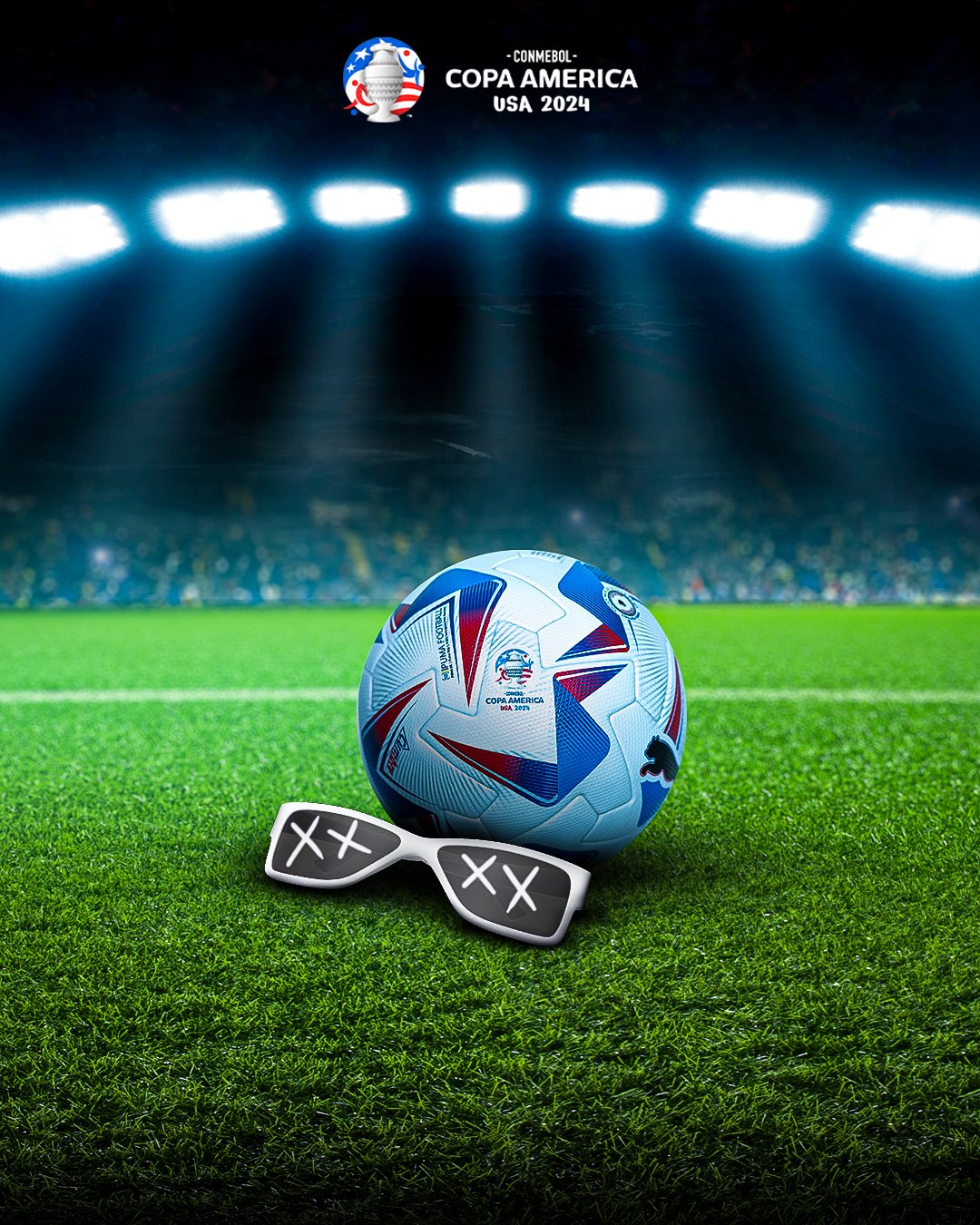 Copa América. Foto: CONMEBOL via X.