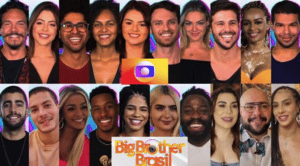 imagem com fotos de todos os participantes da edição 22 do BBB