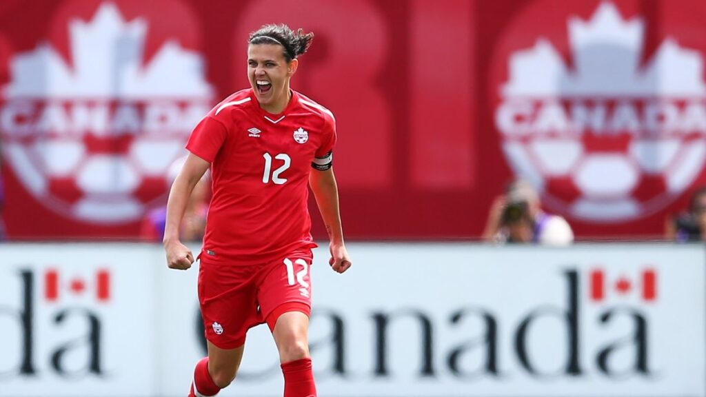 Christine Sinclair, jogadora de futebol