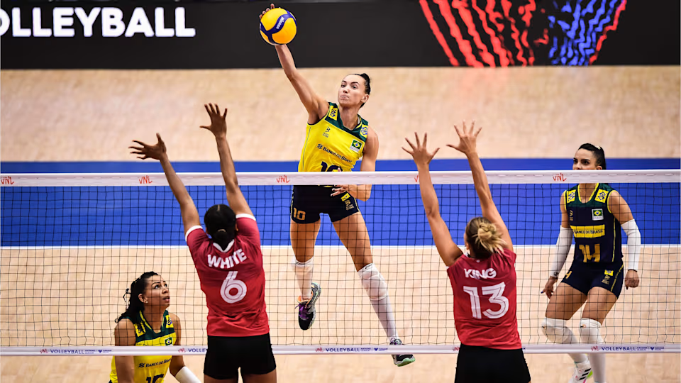 Liga das Nações de Vôlei Feminino define últimas vagas para Paris. Divulgação/FIVB