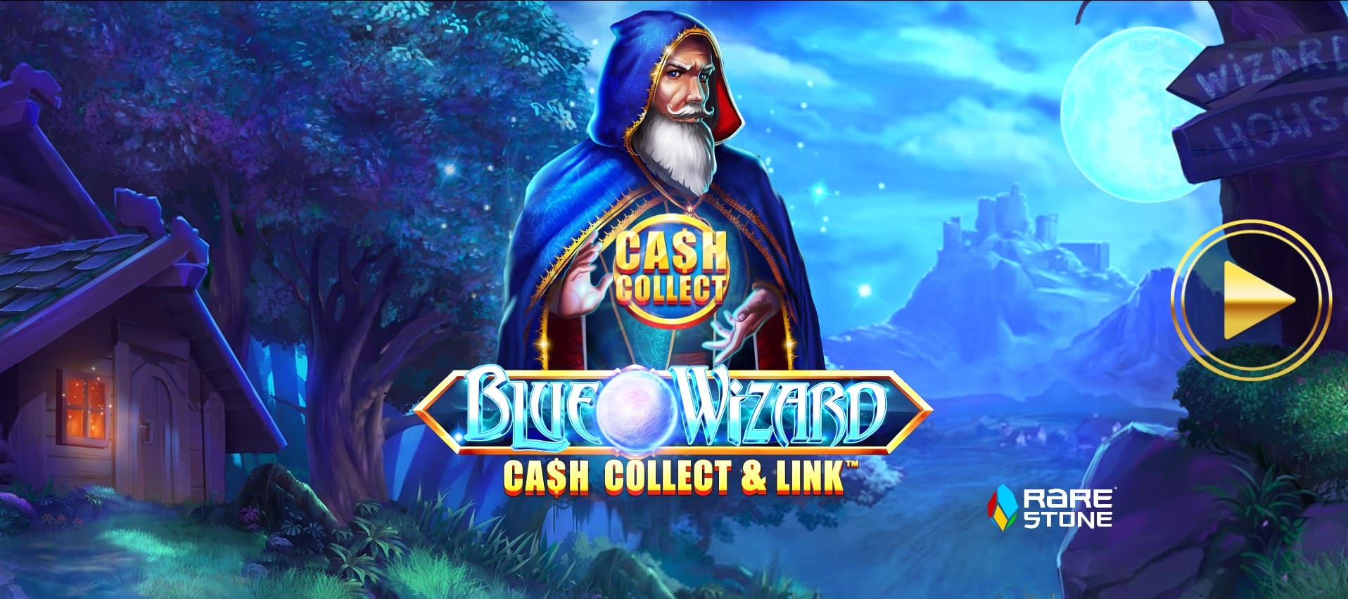 Blue Wizard: Cash Collect & Link™